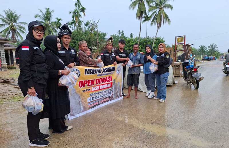 Tergugah Kemanusiaan, PD MABMI Asahan Open Donasi untuk Salurkan Bantuan Buat Korban Banjir Aceh Tamiang